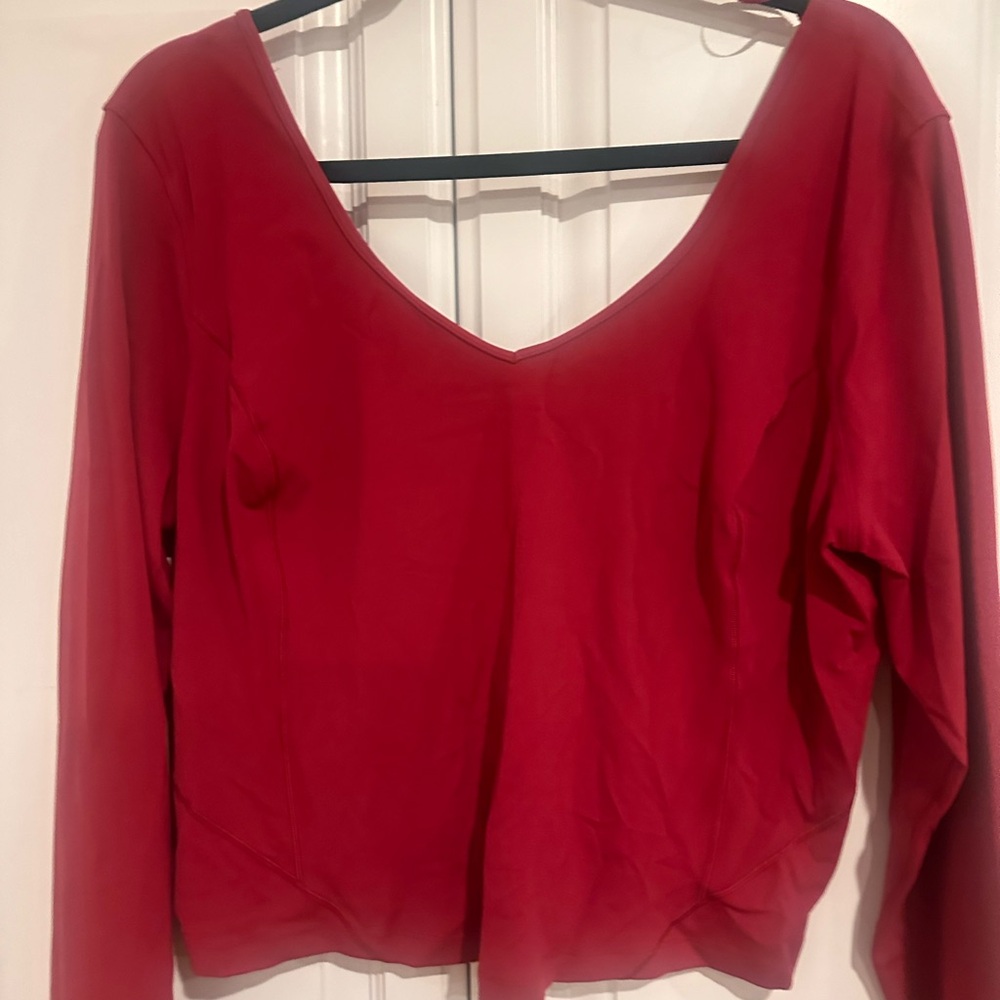 Lululemon Athletica Cropped Tee